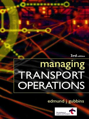 cover image of Managing Transport Operations